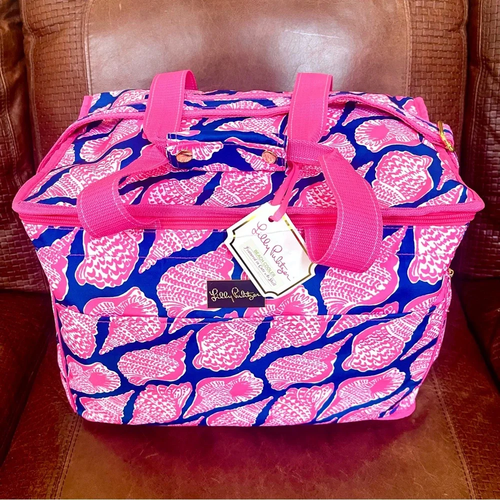 NWT Lilly Pulitzer Insulated Beach Picnic Cooler Tote Shoulder Bag